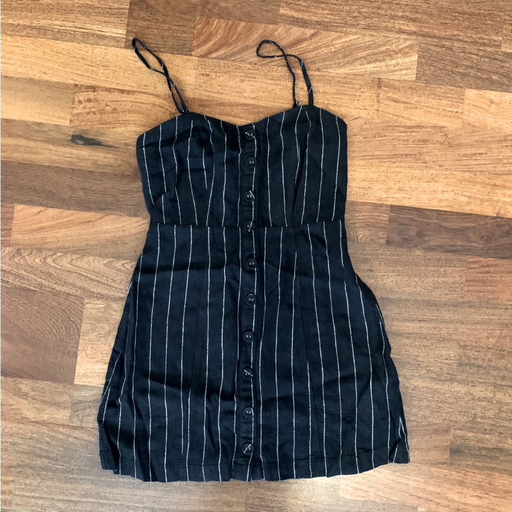 NWT Forever 21 Pinstripe Mini Dress